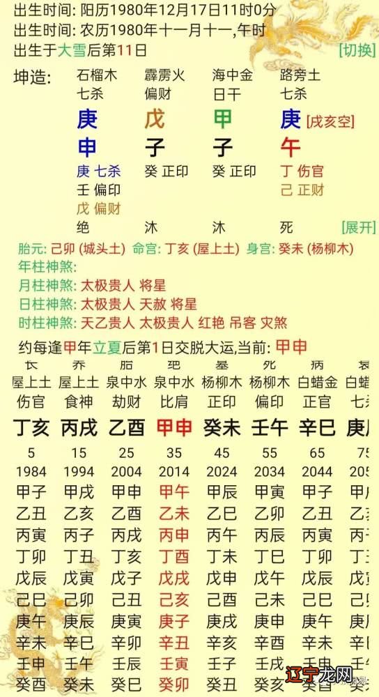 八字排盘_八字排盘命理八字测算_八字排盘