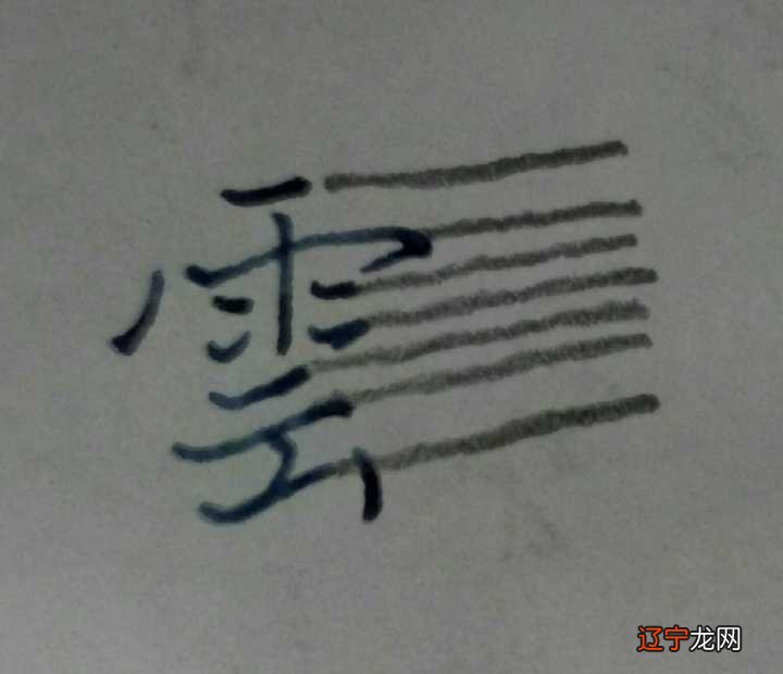 雨字头的字怎样写才好看？