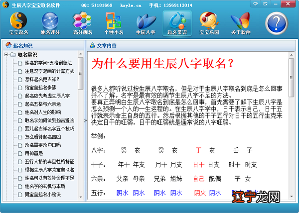 辰八字宝宝取名软件使用简单，电脑就会变成一个高分起名专家