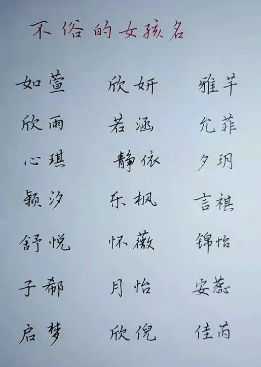 属水的字大全男孩子取名宝典