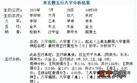 周易八字取名起名字软件_周易免费八字取名网_周易生辰八字取名