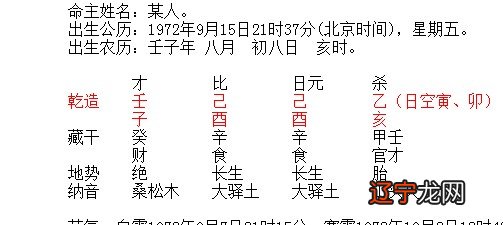 八字四大桃花