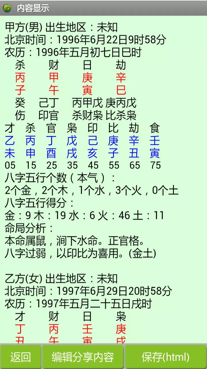 4、八字合婚免费测试在线合八字:求一个能够免费测八字合婚的网站？