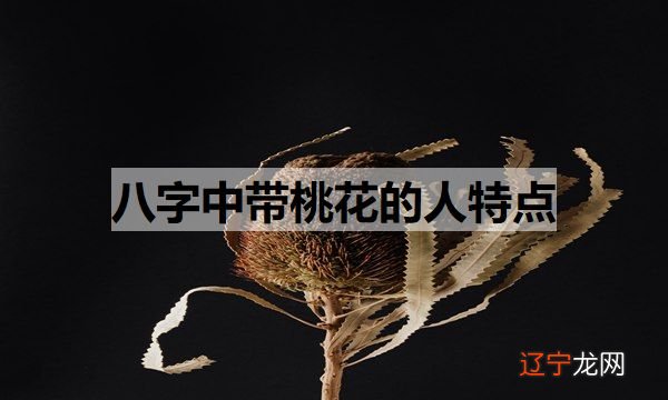 八字中带桃花的人特点（带桃花的八字命理）