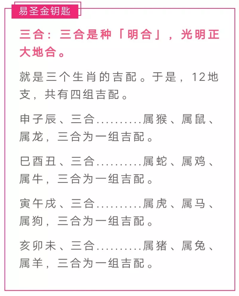 1、八字有合:合八字合了六个字是什么意思?