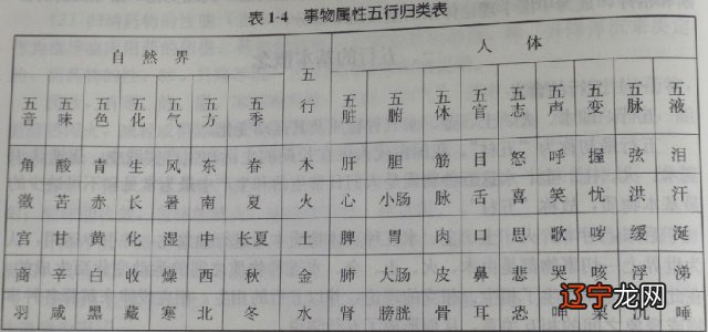 2、五行属性查询表:如何查询五行属性