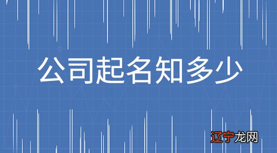 公司取名字参考大全_起名大全免费取名参考_公司取名参考案例