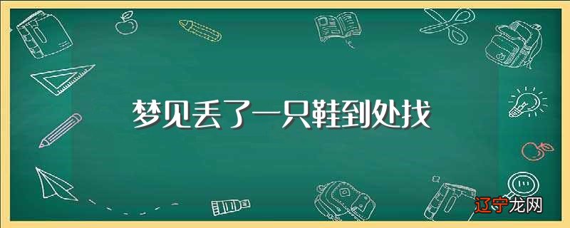 梦见丢了一只鞋到处找（梦见到处找鞋的意思）