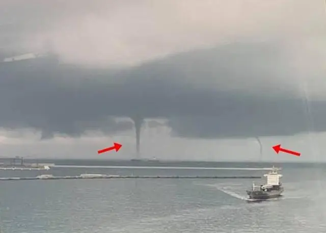 最大风速达120米/秒,持续10分钟左右,龙吸水现象是怎么形成的?