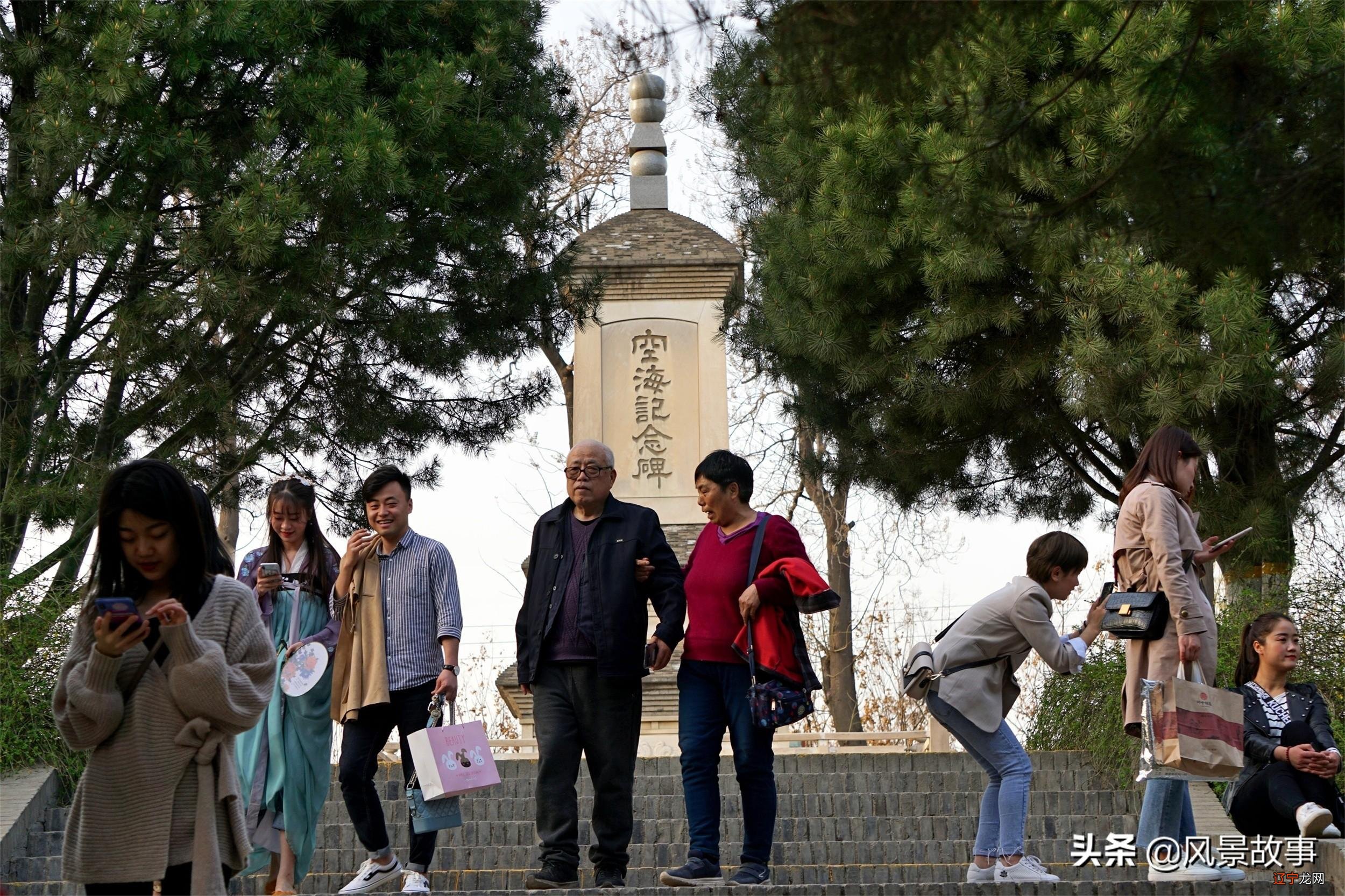 西安最美赏花景点地位高，是日本人的圣寺，清明小长假打卡别错过